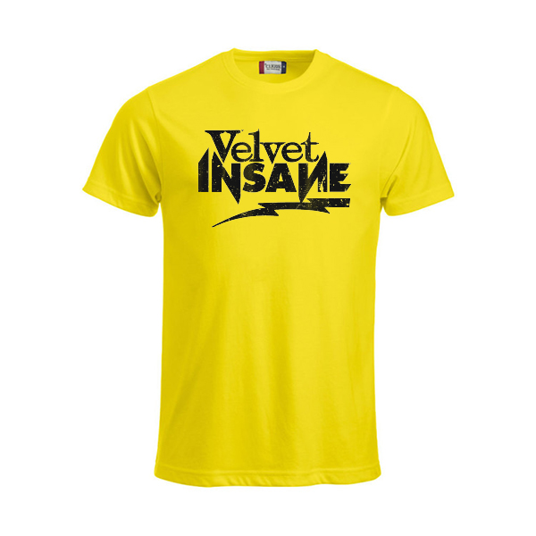 Velvet Insane Gul T-shirt Herr