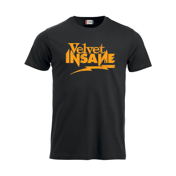 Velvet Insane Svart T-shirt Herr