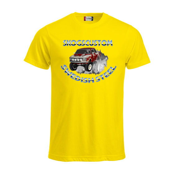 Classic Car Skogscustom Gul T-shirt