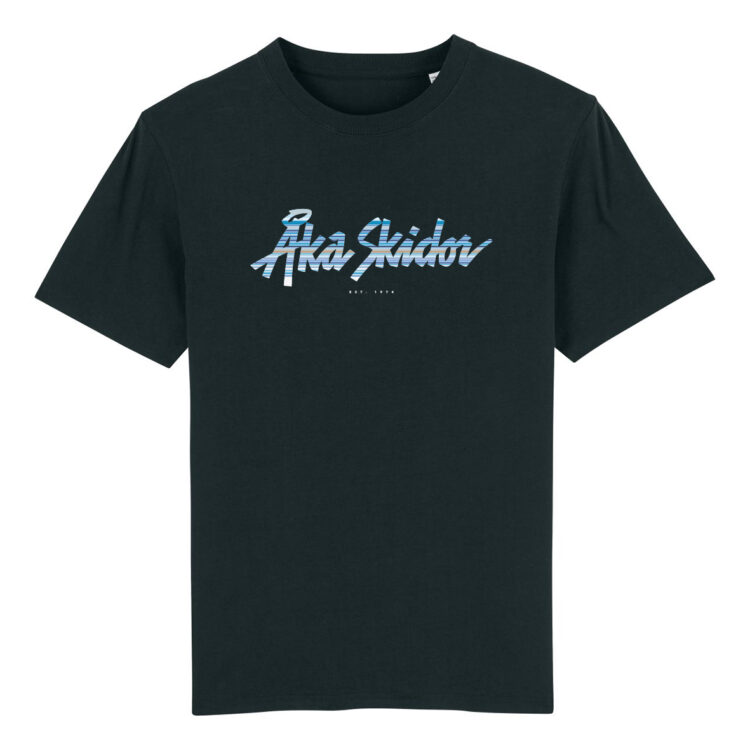 Svart T-shirt Åka Skidor Merchandise