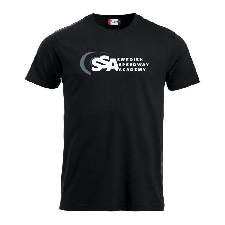 Swedish Speedway Academy svart T-shirt