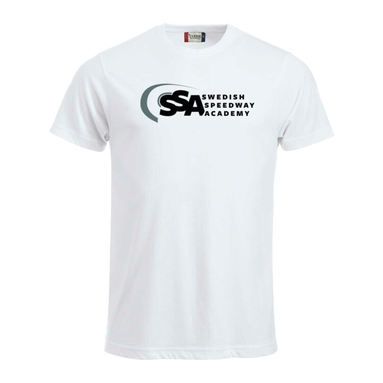 Swedish Speedway Academy vit T-shirt